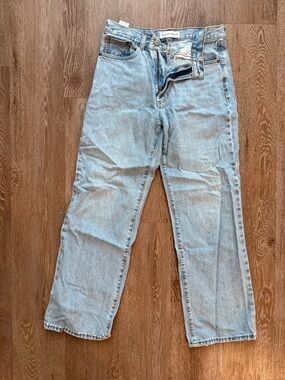 Denim Forum Light Blue Wide-Leg Jeans